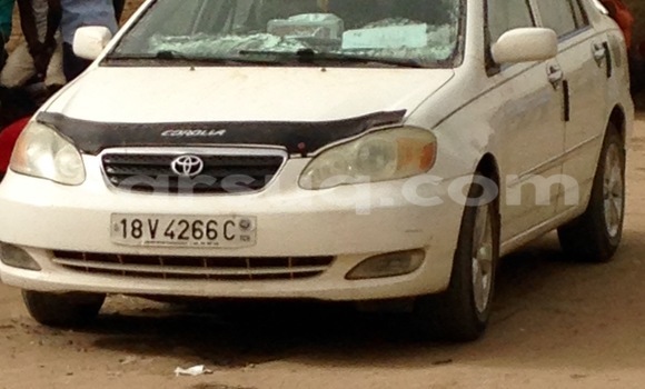 Acheter Occasion Voiture Toyota Corolla Blanc à N'Djamena au Tchad Acheter Occasion Voiture Toyota Corolla Blanc à N'Djamena au Tchad