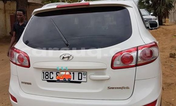 Acheter Occasion Voiture Hyundai Santa Fe Blanc à N'Djamena au Tchad Acheter Occasion Voiture Hyundai Santa Fe Blanc à N'Djamena au Tchad