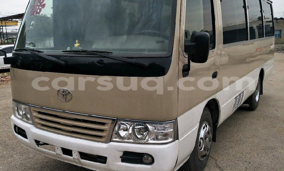 Acheter Occasion Utilitaire Toyota Coaster Beige à N'Djamena au Tchad Acheter Occasion Utilitaire Toyota Coaster Beige à N'Djamena au Tchad