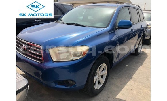 Acheter Import Voiture Toyota Highlander Bleu à Import - Dubai, Barh el Gazel