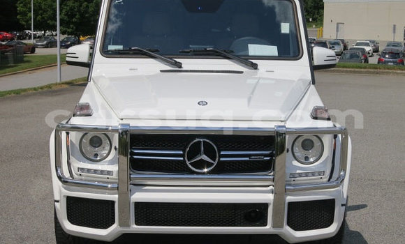 Acheter Occasion Voiture Mercedes‒Benz G-klasse Blanc à Aouzou, Bourkou-Ennedi-Tibesti