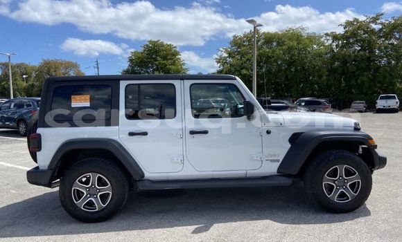 Acheter Occasion Voiture Jeep Wrangler Blanc à Adre, Ouaddai
