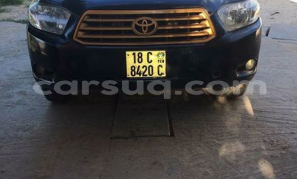Acheter Occasion Voiture Toyota Highlander Noir à N'Djamena, Chari-Baguirmi